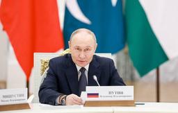 دیدار پوتین با نخستوزیران کشورهای عضو سازمان همکاری شانگهای