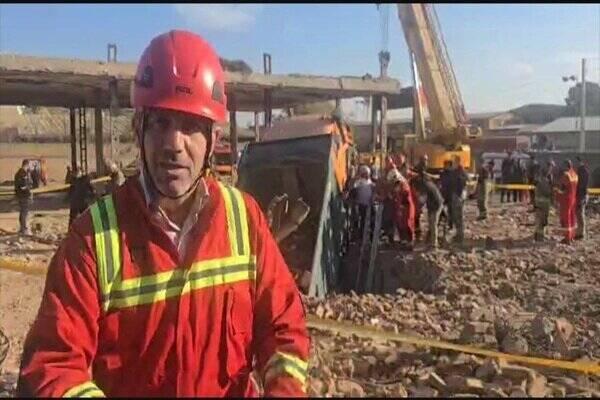 جزئیات سانحه سقوط کامیون در گودال