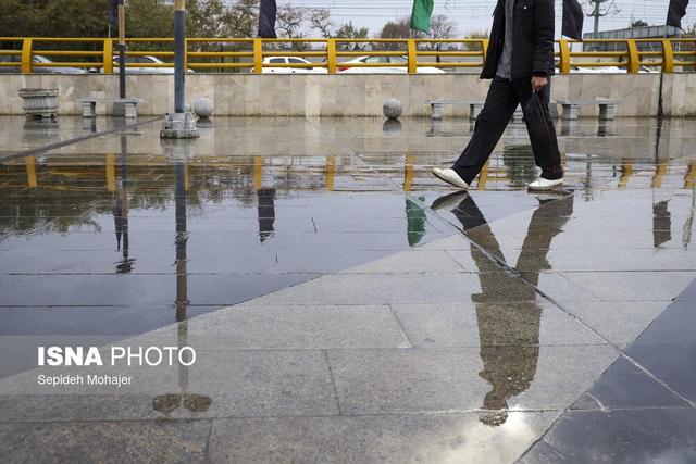 بارش باران در مناطق شمالی، غربی و مرکزی فارس طی روزهای پایانی هفته