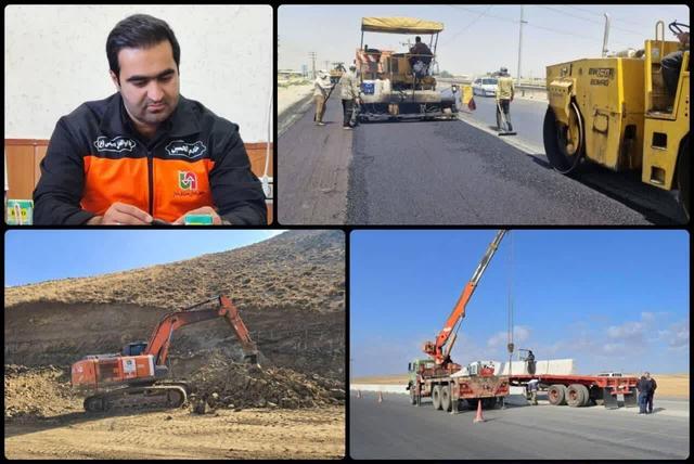 بهسازی و آسفالت ۱۱۴ کیلومتر از راههای شهرستان بروجرد