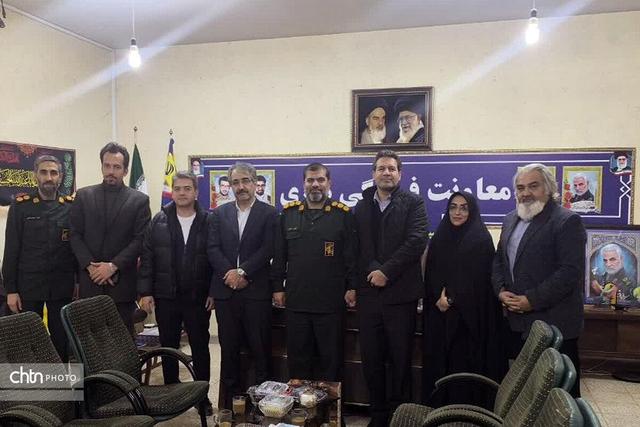 نشست هماندیشی میراثفرهنگی با معاونت فرهنگیهنری سپاه قم