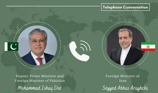 رایزنی تلفنی وزرای خارجه ایران و پاکستان درباره روابط دوجانبه