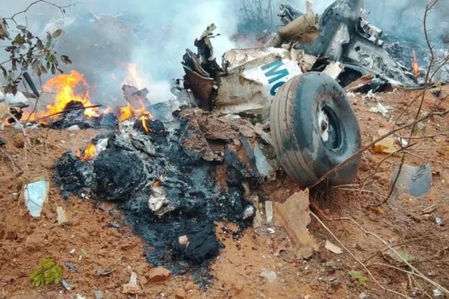 سقوط مرگبار هواپیمای ایلیوشین در سودان؛ همه خدمه جان باختند