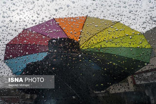 ارتفاعات یزد بارانی میشود