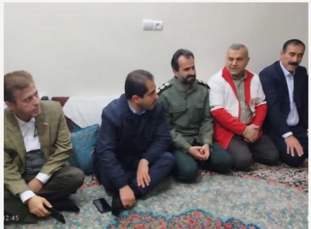 دیدار فرماندار شهرستان رودبار با مادر شهید والامقام زمان حسنی به مناسبت گرامیداشت مقام زن و مادر