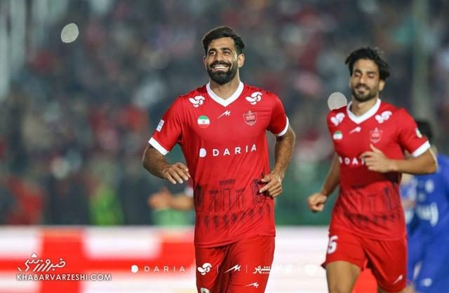 صحنهای خاص از جشن پرسپولیسیها؛ کنعانی و پورعلیگنجی خبرساز شدند +عکس