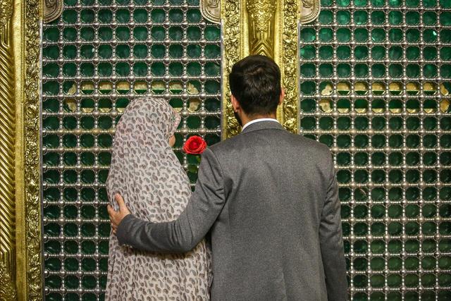 ازدواج دانشجویی در حرم حضرت معصومه(س)