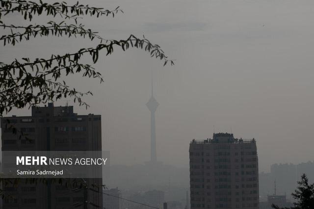 باران حریف آلودگی هوای تهران نشد