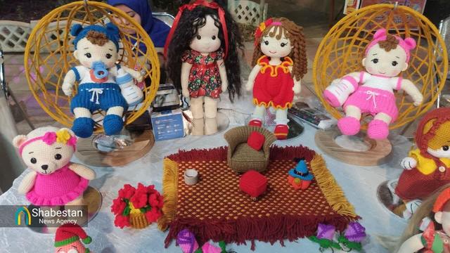 عرضه هنر بانوان مسجدی در بزرگترین نمایشگاه دستساختههای بانوان مشهد