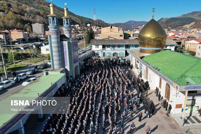 تشیع پیکر «احمد علیزاده» در شهر زیراب - سوادکوه