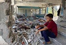 تصاویری دردناک از ریزش دیوار بر روی دانشآموزان در عراق (فیلم)