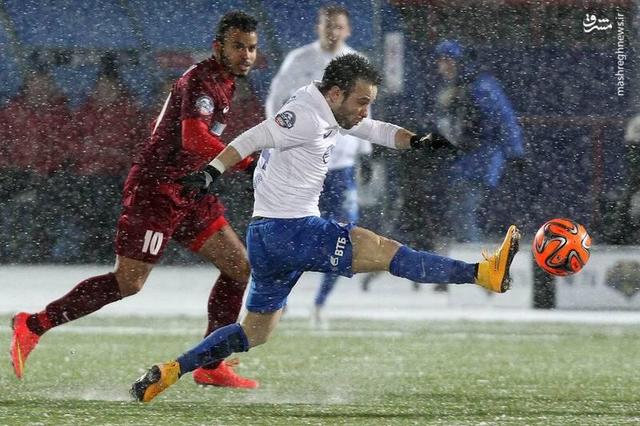 تصاویر خاص از بازیهای برفی لیگ برتر روسیه