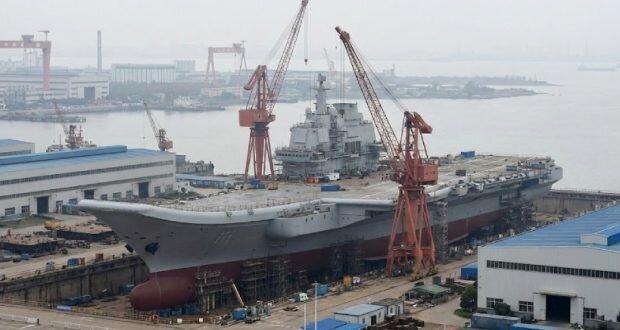 نخستین ناو هواپیمابر هستهای چین / اژدها اقیانوس را تسخیر میکند