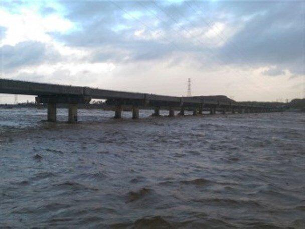 ببینید | طغیان رودخانه بزرگ زیارتعلی رودان