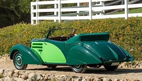 بوگاتی تایپ ۵۷ با رنگ خاص «سبز درخت کریسمس» (+عکس)