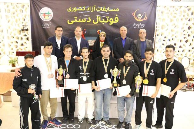 برترینهای مسابقات فوتبالدستی کشور معرفی شدند