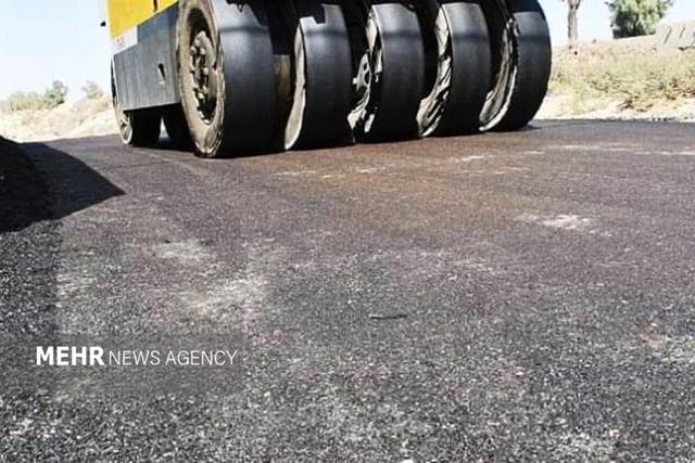 آغاز تحول در معابر فرسوده مجن؛ ۴ هزار متر مربع محلات آسفالت شد