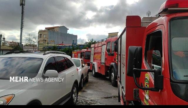 مومنی:مهار آتشسوزی در اتاقک UPS بیمارستان آریا رشت؛ حادثه مصدوم نداشت