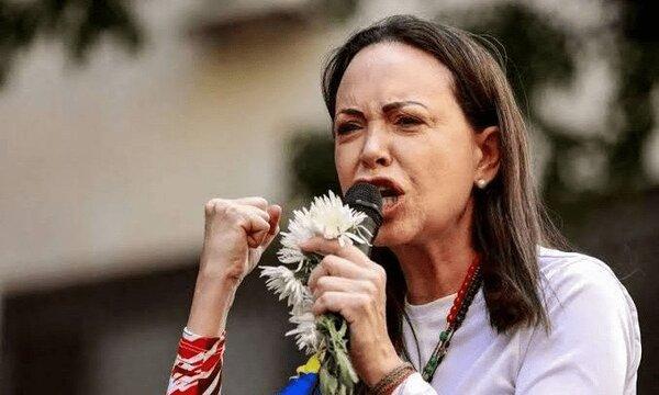 خاک بر سرت کنند که اراده یک ملت را فدای... + ویدئو | واکنش تند رسانه ملی به رفتارهای ماریا ماچادو