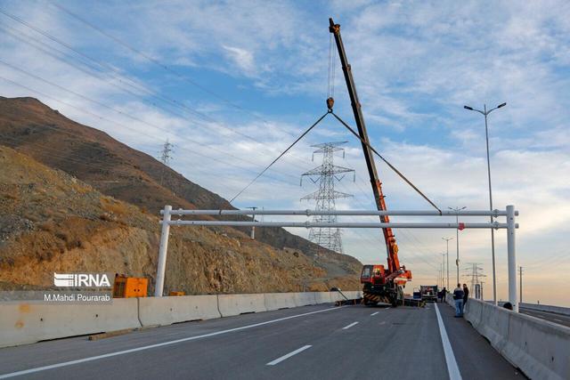 محدودیت تردد در آزادراه تهران-کرج برای اجرای عملیات عمرانی