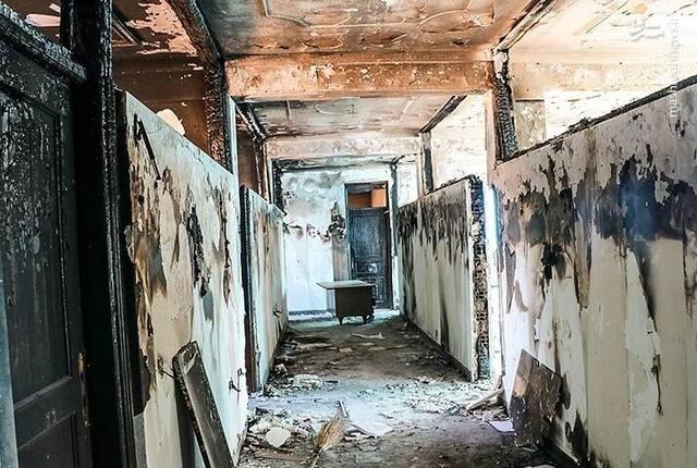 عکس/ خسارات اغتشاشات اخیر به اماکن عمومی در لاهیجان و رامسر