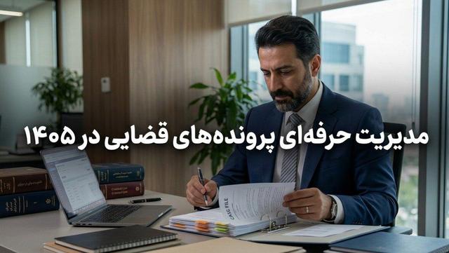 مدیریت پروندههای قضایی در سال ۱۴۰۵