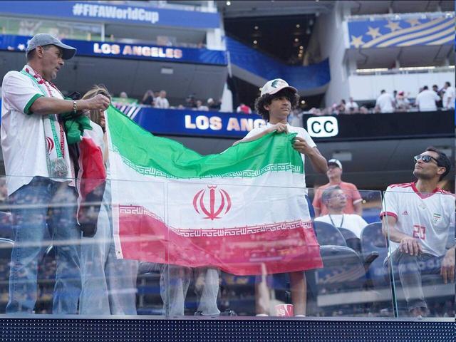 حماسه ایرانیها در لسآنجلس؛ فریاد «ایران» در آمریکا