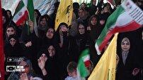 اتحاد مقدس مردم اردبیل در حمایت از اقتدار جمهوری اسلامی ایران