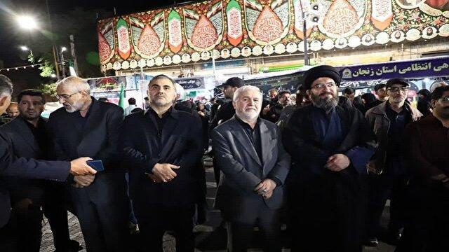 آثار جنگ در حسینیه اعظم زنجان حفظ شود