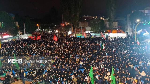 اجتماع عاشقان حسینی در اردبیل
