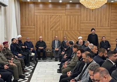 حضور مقامات ارشد و شخصیتهای برجسته عراق در فرودگاه نجف