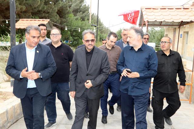 بازدید معاون هماهنگی امور عمرانی استانداری از موکب گردشگری خراسان شمالی