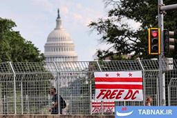 استقرار گارد ملی در واشنگتن دیسی